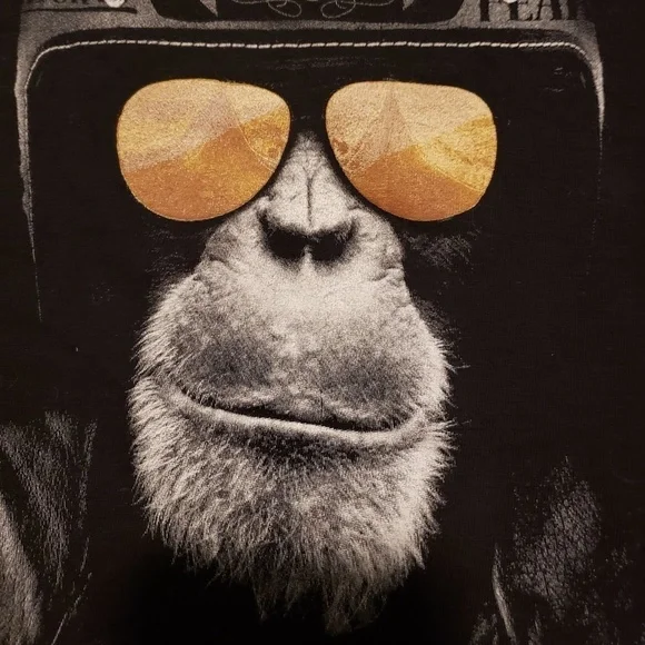 Rever Pass Cool Spirit Men Graphic T-Shirt Live Fast No Place For The Weak Small - Picture 4 of 5